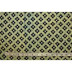 Ajrakh . Natural Color Cotton Fabric ~ 29 { Per meter }