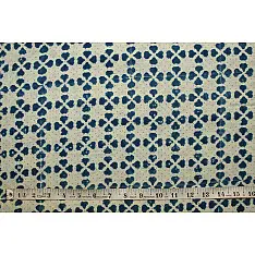 Ajrakh . Natural Color Cotton Fabric ~ 31 { Per meter }