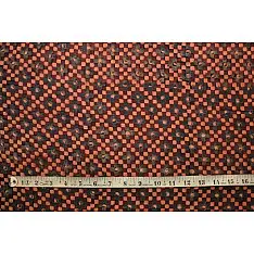 Ajrakh . Natural Color Cotton Fabric ~ 32 { Per meter }