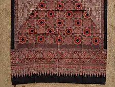 When Skies Bore Blossoms ❆ Chanderi silk . Ajrakh dupatta ❆ 13