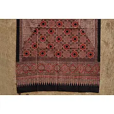 When Skies Bore Blossoms ❆ Chanderi silk . Ajrakh dupatta ❆ 13