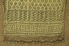 The trails to flowerbeds  ~ Vegetable colors Ajrakh dupatta ~ 2