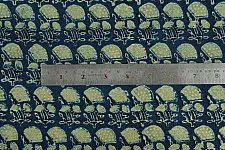 Ajrakh Natural Color Cotton Fabric * M { Per Meter }
