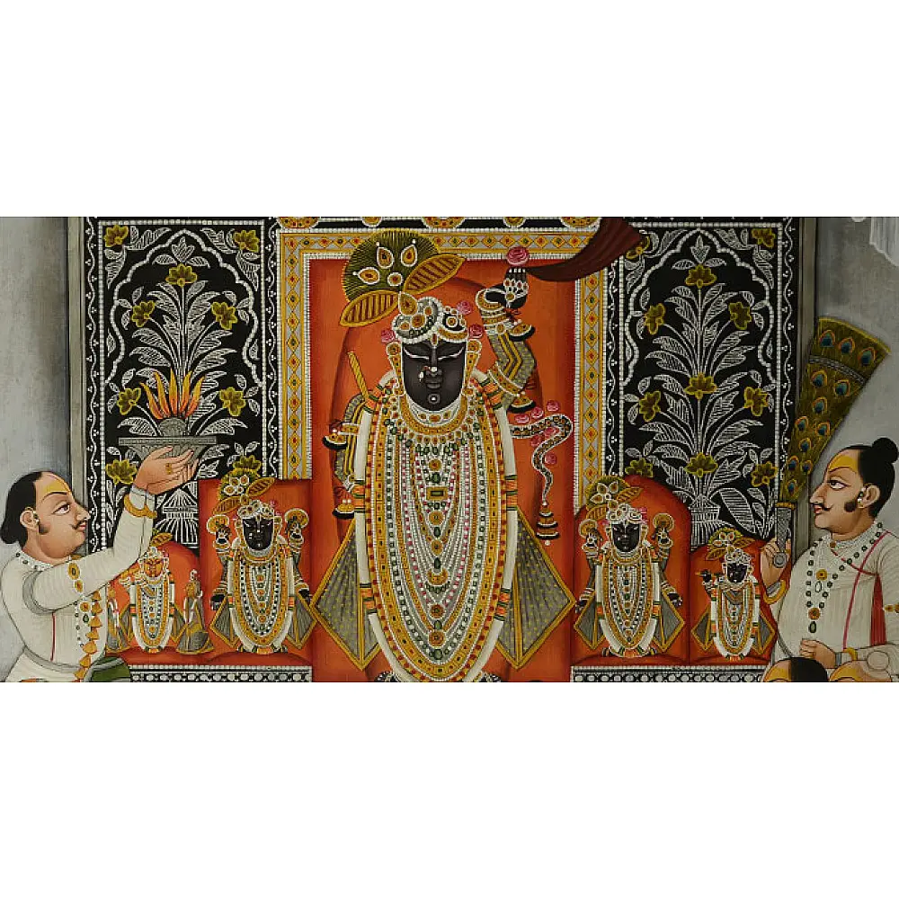 Bhog Pichwai  ( 30 X 46 inch )