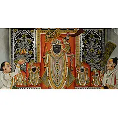 Bhog Pichwai  ( 30 X 46 inch )