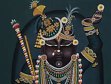 Pichwai Painting ~ Shrinath ji  ( 19 X 13 inch )