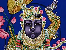 Pichwai Painting ~ Shrinath ji  (9 X 13 inch)