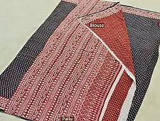 Samāyukta ✻ Jawariya . Block Printed . Cotton Saree ✻ 11