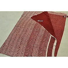 Samāyukta ✻ Jawariya . Block Printed . Cotton Saree ✻ 15