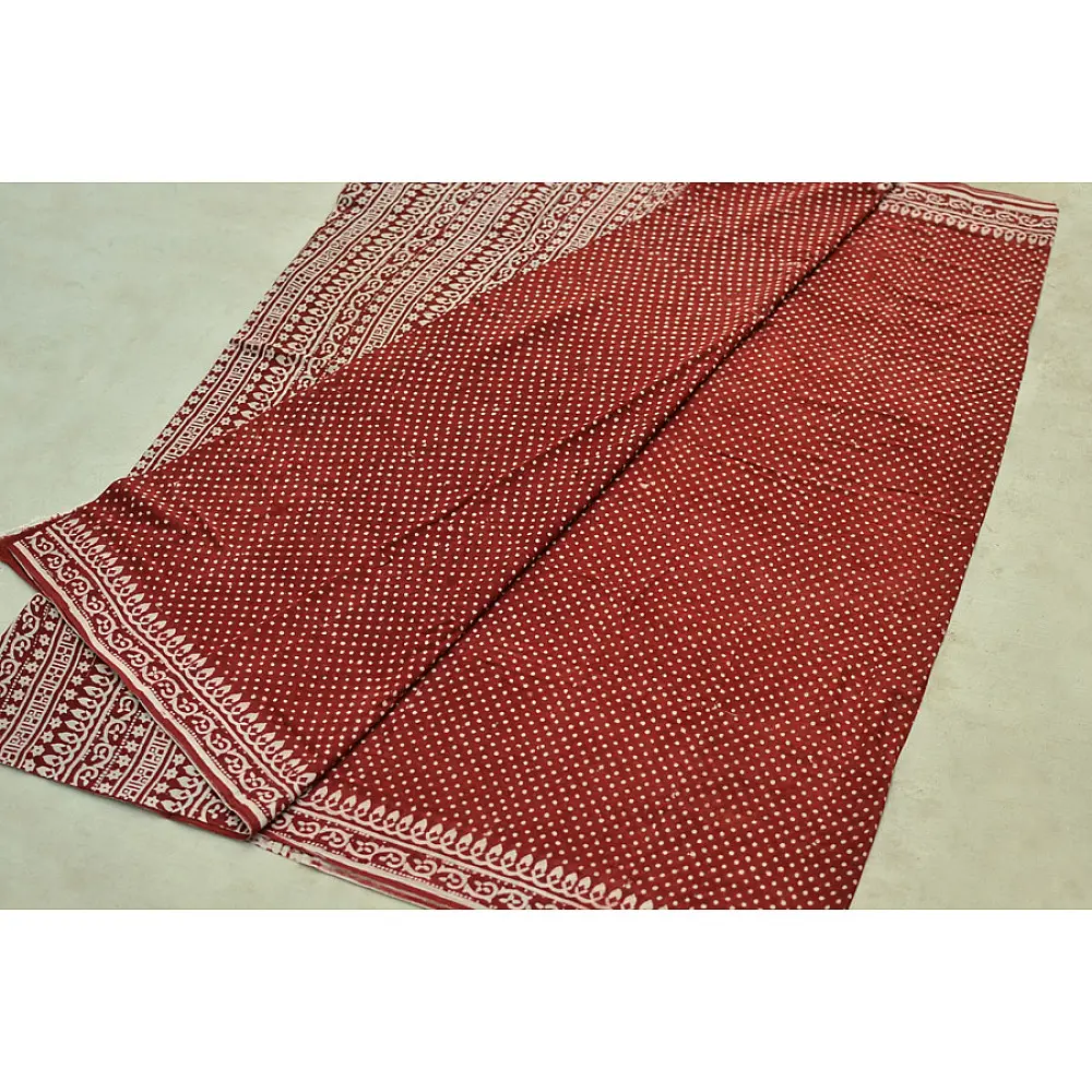 Samāyukta ✻ Jawariya . Block Printed . Cotton Saree ✻ 15