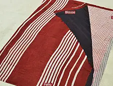 Samāyukta ✻ Jawariya . Block Printed . Cotton Saree ✻ 4