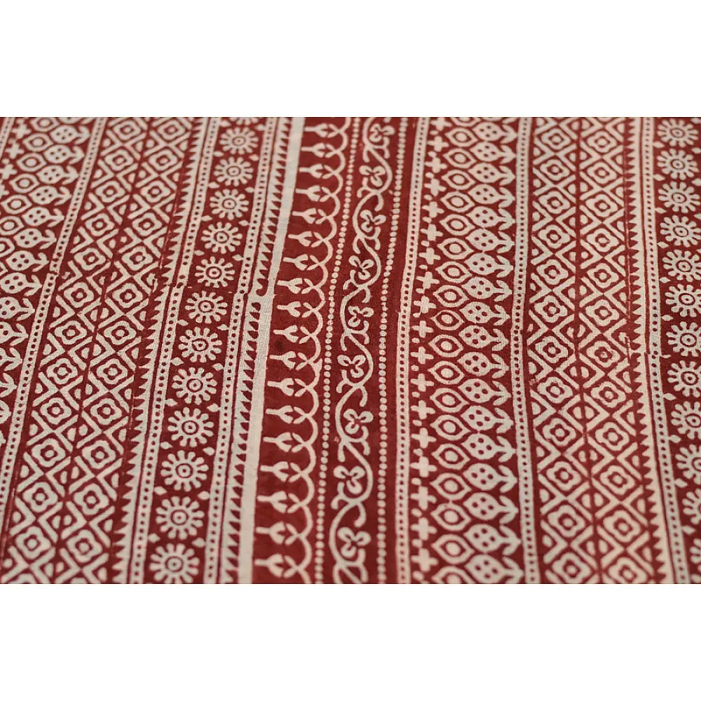 Samāyukta ✻ Jawariya . Block Printed . Cotton Saree ✻ 6