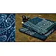 Satviki ✻ Indigo Dabu ✻ Cotton Saree -- 14