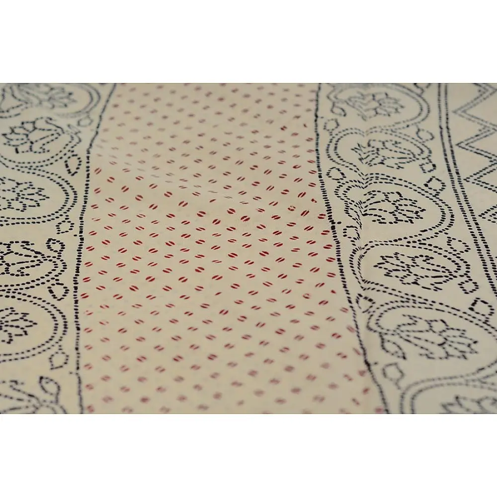 Varunika : Block printed Cotton Saree ~ 23
