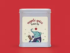 Apple Spice Black Tea ~ (100g  loose leaf OR 15 tea bags )