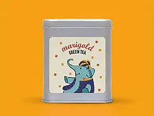 Marigold Green Tea  ~ ( Organic . 15 tea bags )