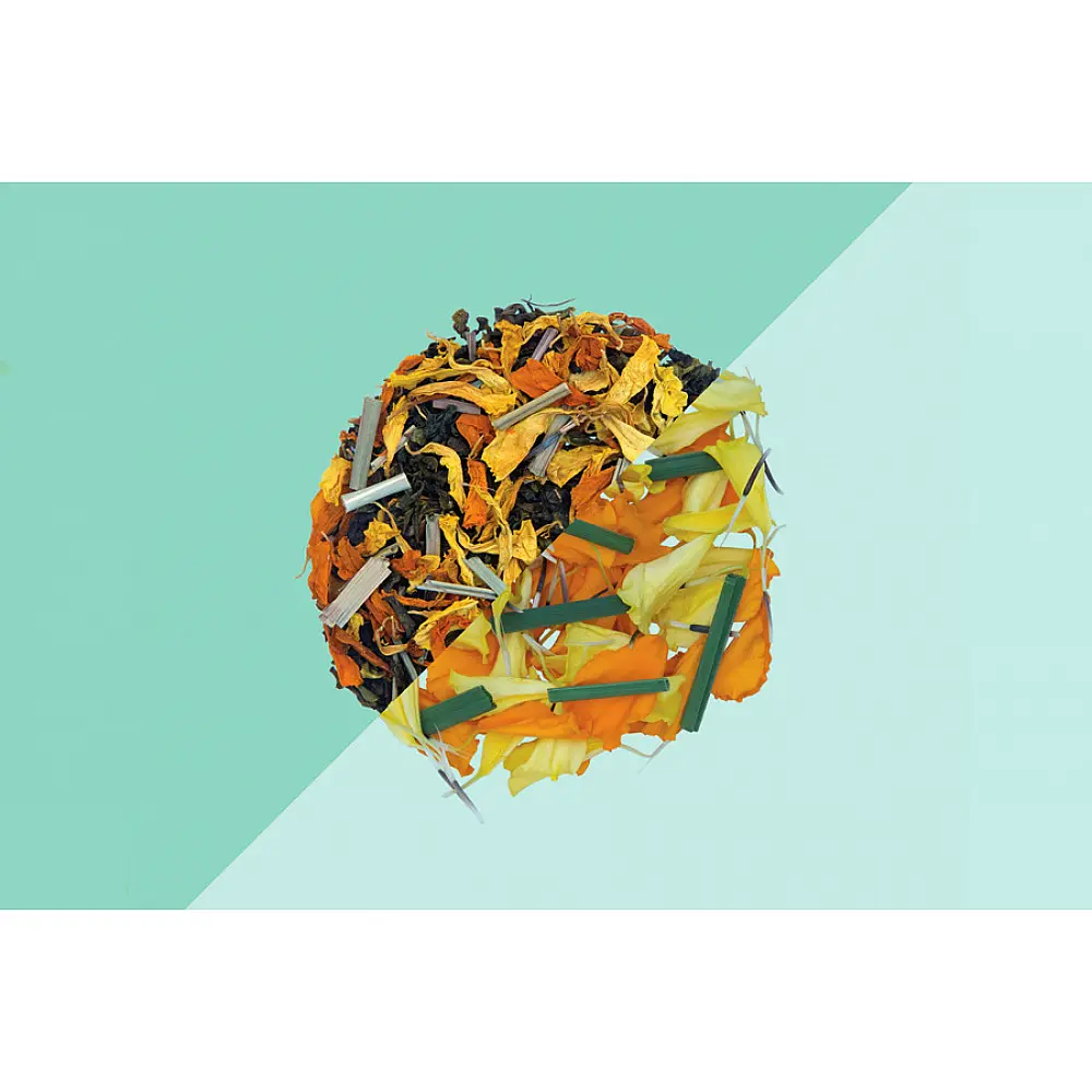 Marigold Green Tea  ~ ( Organic . 15 tea bags )
