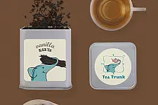 Vanilla Black Tea ~ ( Natural . 15 tea bags )