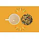 Festive Tea Hamper ~  { 15 tea bags and a Cup Candel }
