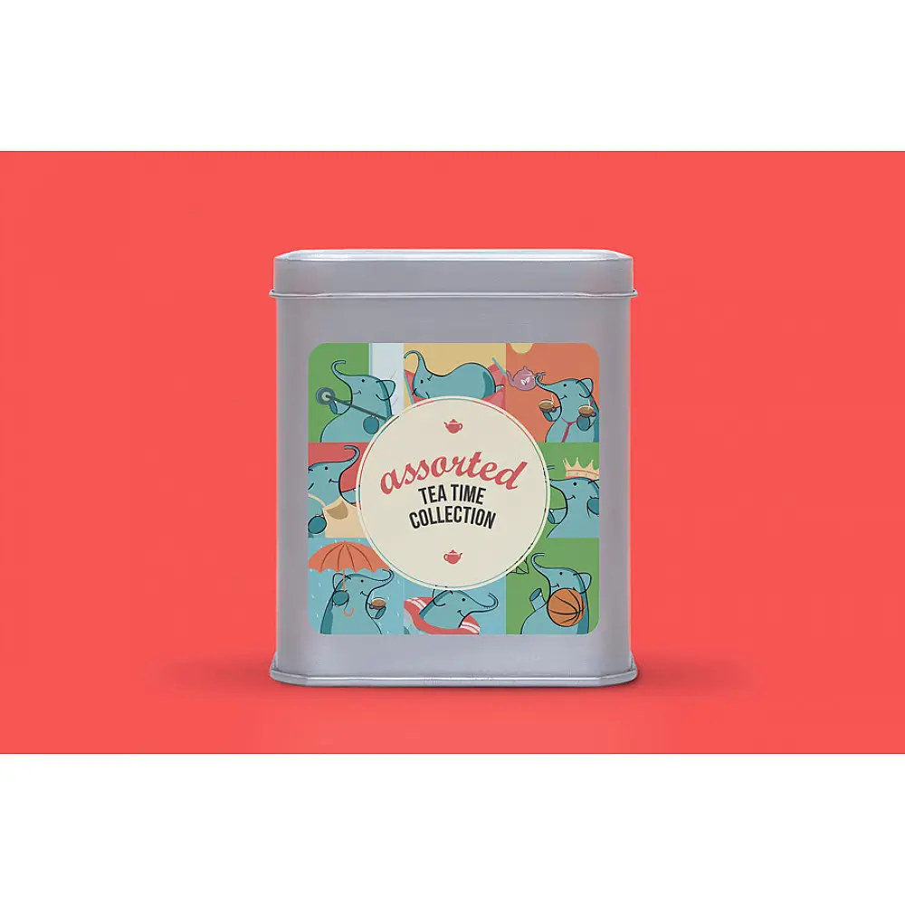 Assorted Tin ~ ( 15 tea bags )
