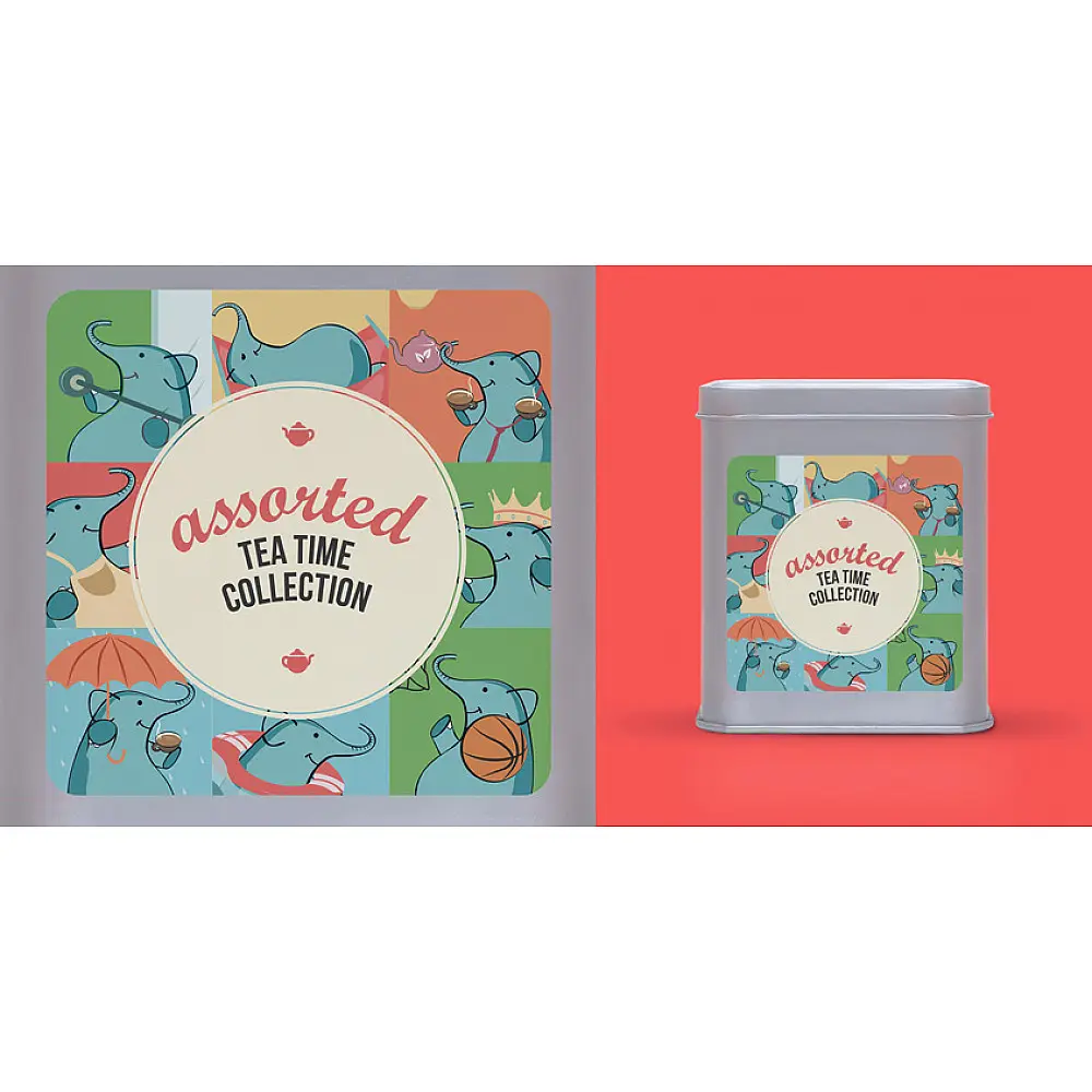 Assorted Tin ~ ( 15 tea bags )