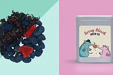 Berry Blush Green Tea ~ ( Natural. 100g loose leaf )