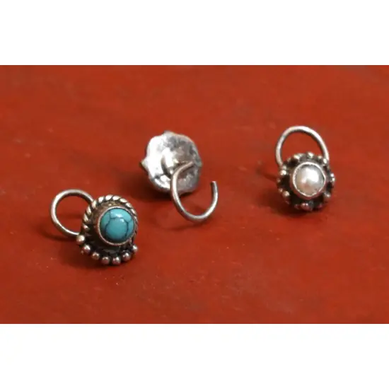 लावण्य ✽ Nose pin ✽ C { Set of 3 }