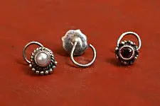 लावण्य ✽ Nose pin ✽ D { Set of 3 }