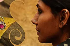 Nose pin ~ Rani ( A )