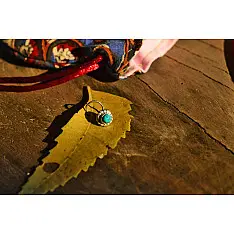 Nose pin ~ Turquoise ( A )