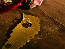 Nose pin ~ Purple ( B )