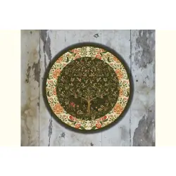 Art for Desserts ☘ Hand painted 'Kalamkari' Wall Plate ☘ 32