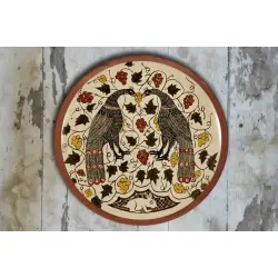 सजावट ❦ Hand Painted Balkan Wall Plate ❦ 8