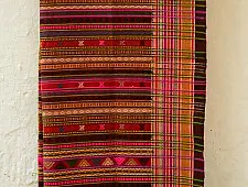 Dhabro ~ Full Bharat Shawl { woolen } - Maroon