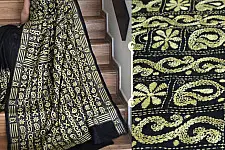 हरिणी ✥ Kantha Silk Saree ✥ 10