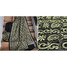 हरिणी ✥ Kantha Silk Saree ✥ 10