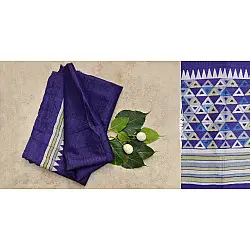 रितुपर्णा ⚘ Tussar Block Printed Saree { Q }