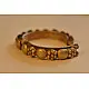 Kanupriya ~ White Metal Vintage Bangle 