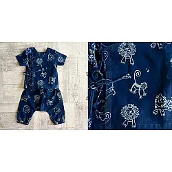 Block Printed . Organic Cotton . Kids Garment ★ 9