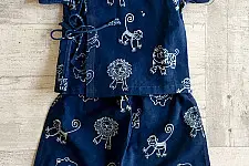 Block Printed . Organic Cotton . Kids Garment ★ 9