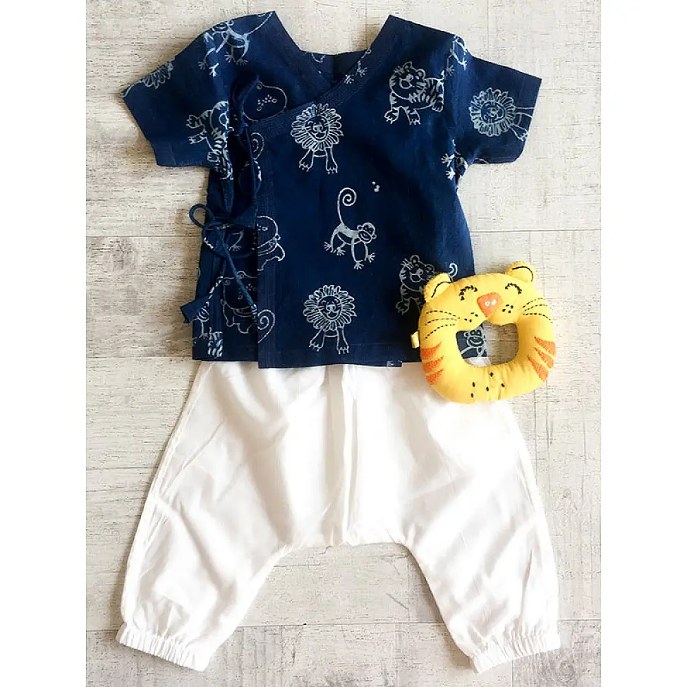 Block Printed . Organic Cotton . Kids Garment ★ 11