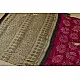 मृणालिनी ☘ Gajji Silk ☘ Ajrakh Bandhani Saree ~ 13