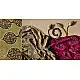 मृणालिनी ☘ Gajji Silk ☘ Ajrakh Bandhani Saree ~ 13