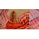 सिन्धु ✛ Handwoven . Cotton Bandhani Saree ✛ 10