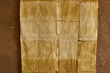 64 Square ♢ Clamp Dyed Cotton Stole ♢ 8