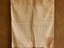 64 Square ♢ Clamp Dyed Cotton Stole ♢ 13