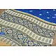 शिशिर ❀ Gajji Silk Ajrakh Bandhani Saree ❀ C