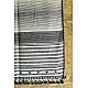 Handwoven kala cotton bhujodi weaving stoles from kutch