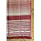 Handwoven kala cotton bhujodi weaving stoles from kutch