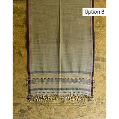 Beyond The Basics ✜ Handwoven Bhujodi Cotton Stole (Three Options) ✜ 4